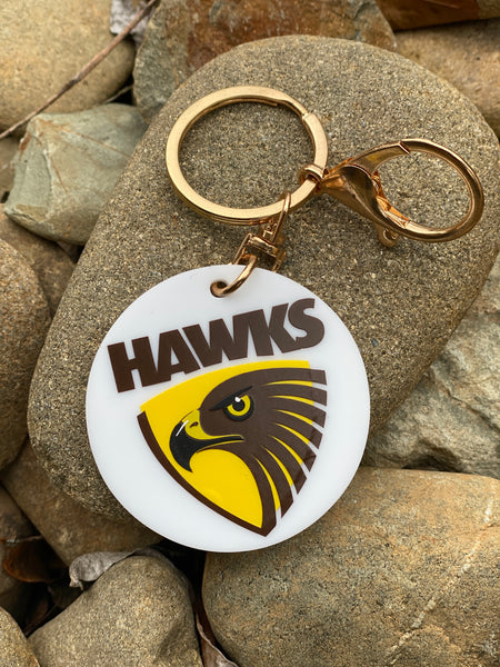 Personalised Bag Tags - Hawks
