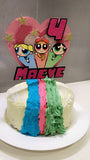 3D Cake Topper Powerpuff Girls theme