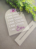 Affirmation Signs personalised