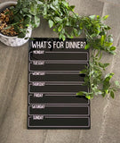 A4 Weekly Meal Planner
