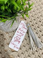 Personalised Bookmarks - Teacher Quote