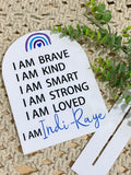 Affirmation Signs personalised